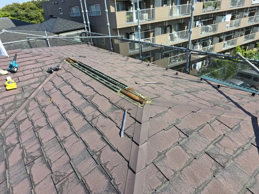 棟板金取り換え